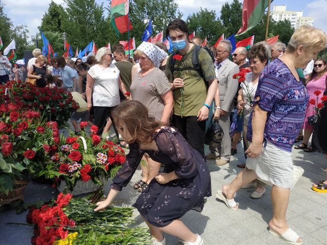 УЧАСТИЕ В МИТИНГЕ-РЕКВИЕМЕ К 80-ЛЕТИЮ СО ДНЯ НАЧАЛА ВЕЛИКОЙ ОТЕЧЕСТВЕННОЙ ВОЙНЫ