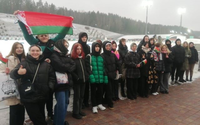 ПОСЕЩЕНИЕ СОРЕВНОВАНИЙ ПО БИАТЛОНУ