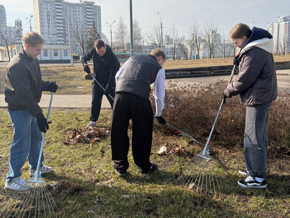Марафон чистоты: молодежь на благо колледжа и района