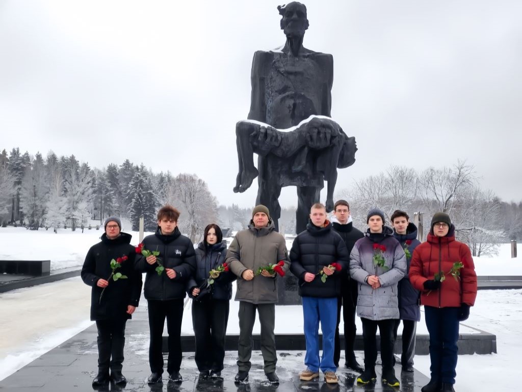 Посетили мемориальный комплекс «Хатынь»